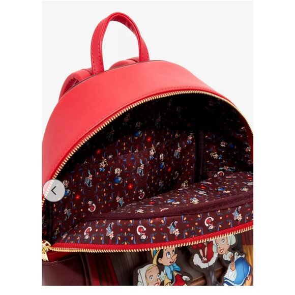 Loungefly Disney Pinocchio Marionette Mini Backpack - BoxLunch Exclusive - Picture 8 of 16